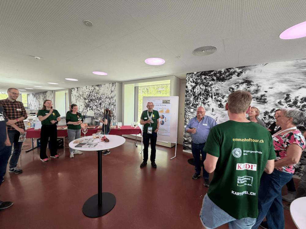 Der Event brachte verschiedene Akteure der Schweizer Landwirtschaft zusammen. (Foto: kim)