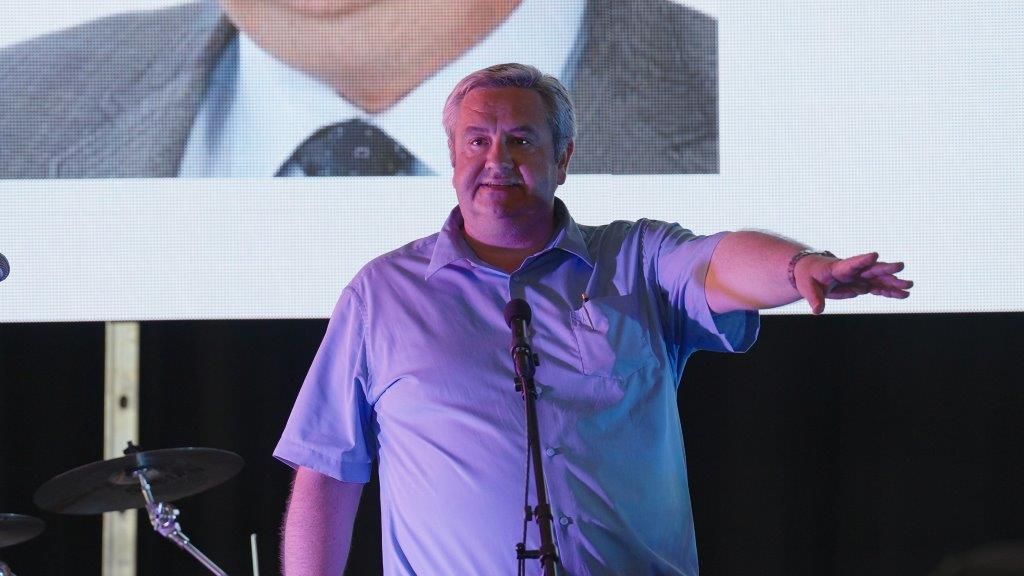 Dans son allocution de bienvenue, Fernand Andrey a exprimé son inquiétude concernant la politique agricole.