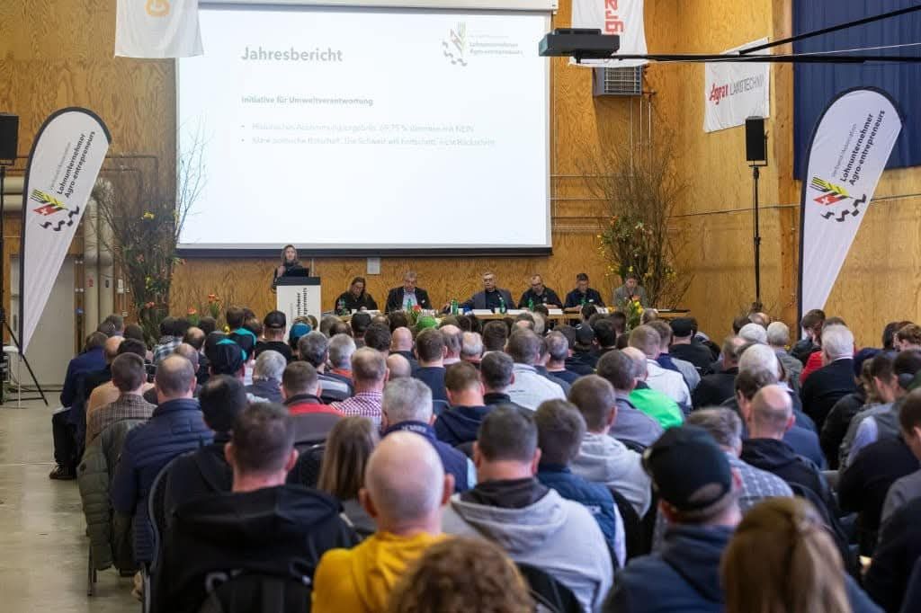 Johanna Gapany a tenu sa première assemblée générale au sein de l'Association Agro-entrepreneurs suisse. Image : kim