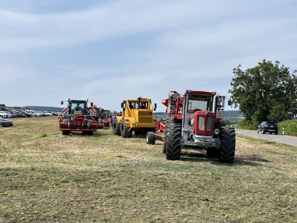 Die Kombination Hightech und Traktorlegenden findet hohen Anklang.