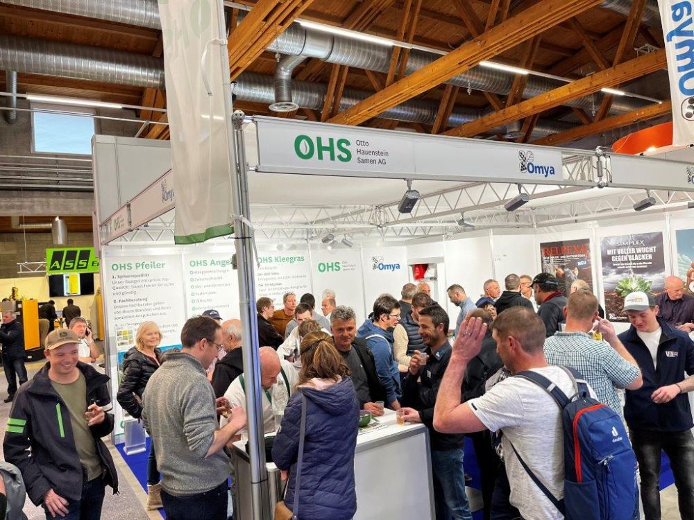 Grosser Andrang bei OHS (Otto Hauenstein Samen). Foto: kim