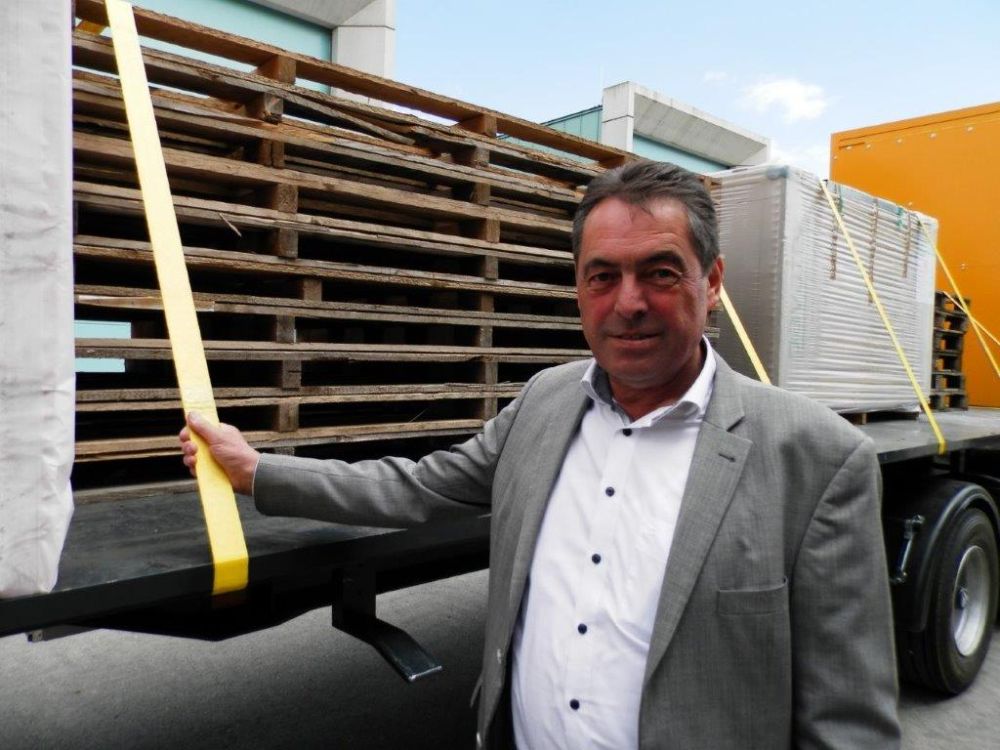 Hubert Hornung von Hornung Agrarsysteme. Foto: Süss