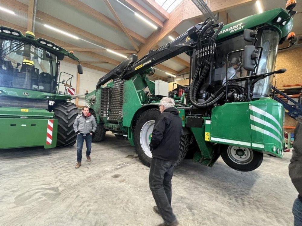 Der Mobile Holzhacker Albach Diamant 2000 ist eine imposante Erscheinung. Bild: kim