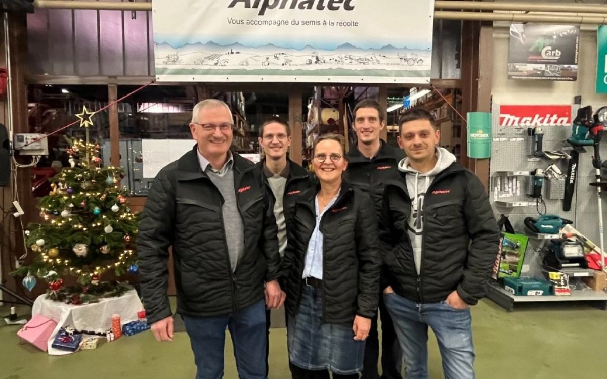 Die Direktion von Alphatec bei ihrem 25-Jahr-Jubiläum