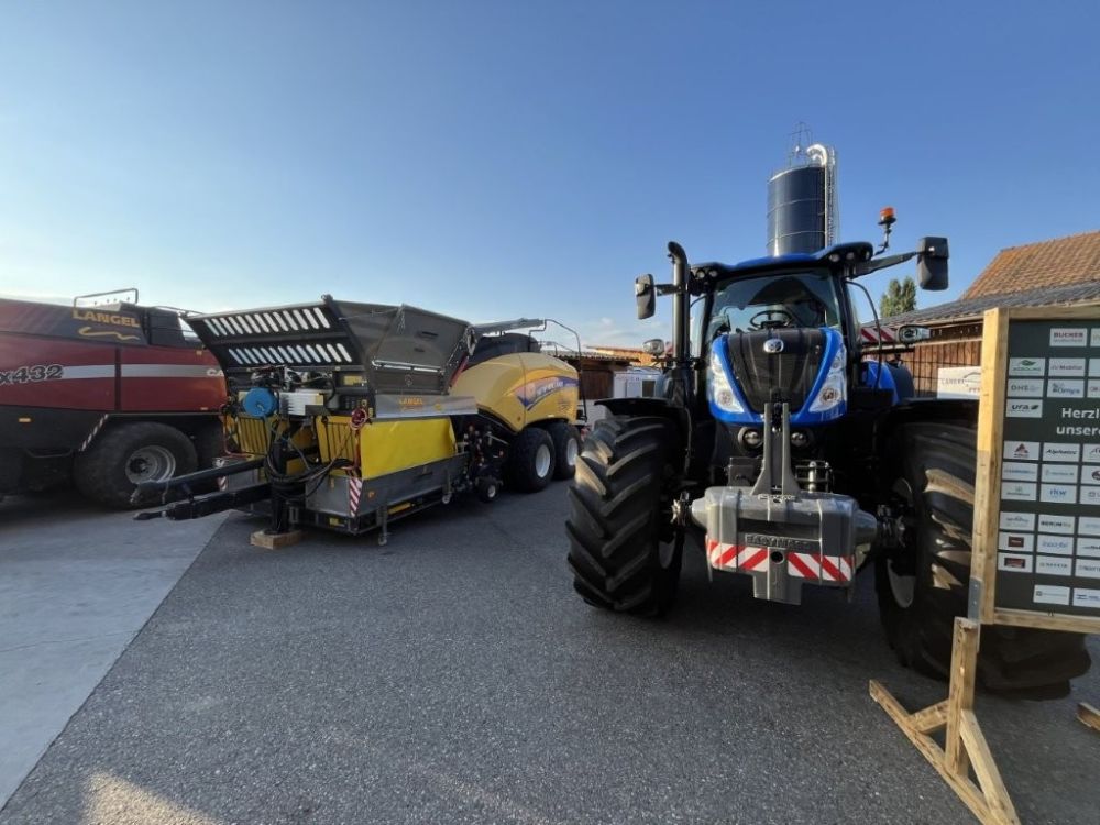 Klar, gab es Maschinen satt zu sehen.