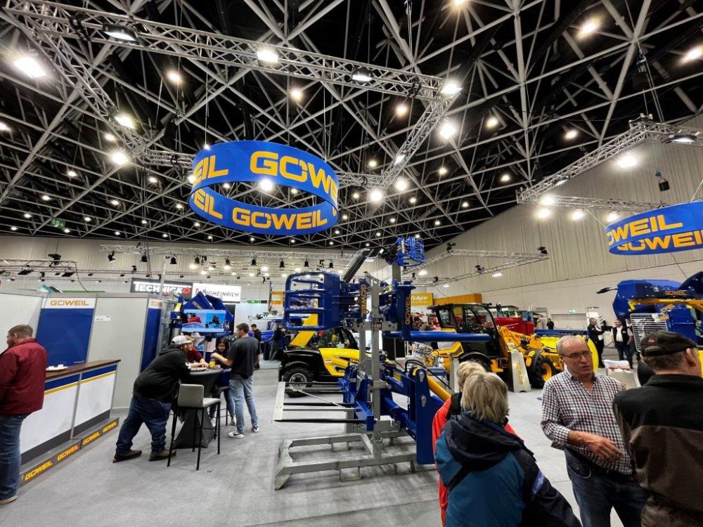 Göweil bietet noch Frühjahrsaktionen zum Beispiel für den G1015 Rundballenwickler noch bis Ende März. Foto: kim