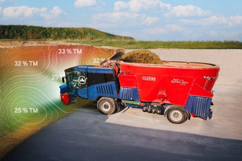 Futtermischer gewährleisten eine präzise, homogene Ration und entlasten den Landwirt körperlich. (Bild: Siloking zVg)