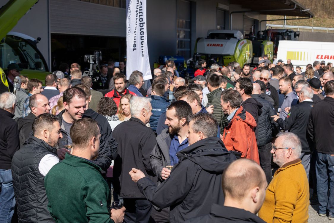 So soll es sein: Treffpunkt der Schweizer Lohnunternehmer an der GV.