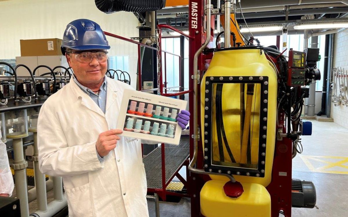 René Jaun, Syngenta, erklärt den "fit-for-use" Test.