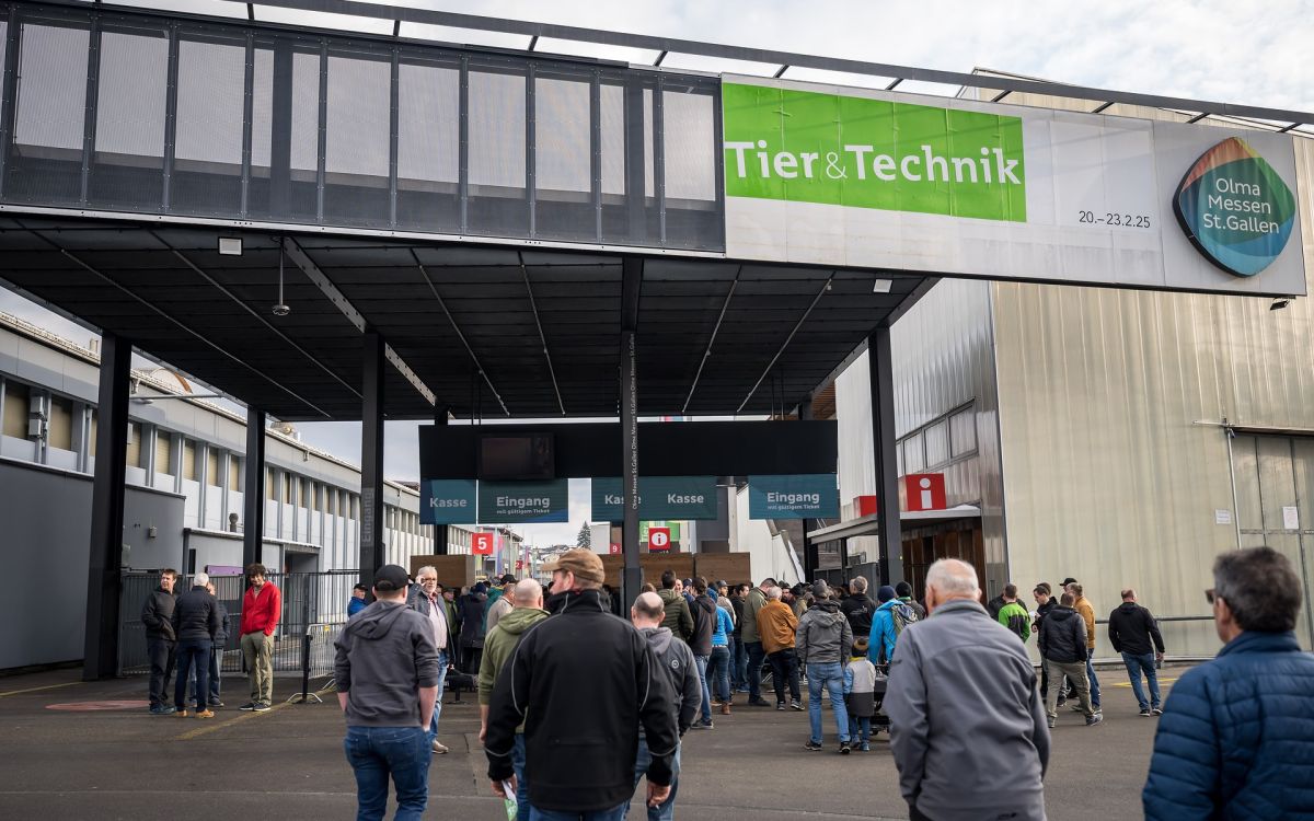 Rund 32'000 Fachbesucher kamen zur Tier&Technik in St. Gallen. Bild: Michael Huwiler