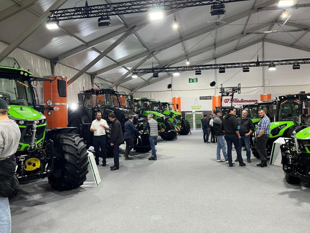 Dans la halle 15, les dernières innovations de Same Deutz-Fahr Schweiz AG ont pu être admirées. Image : kim